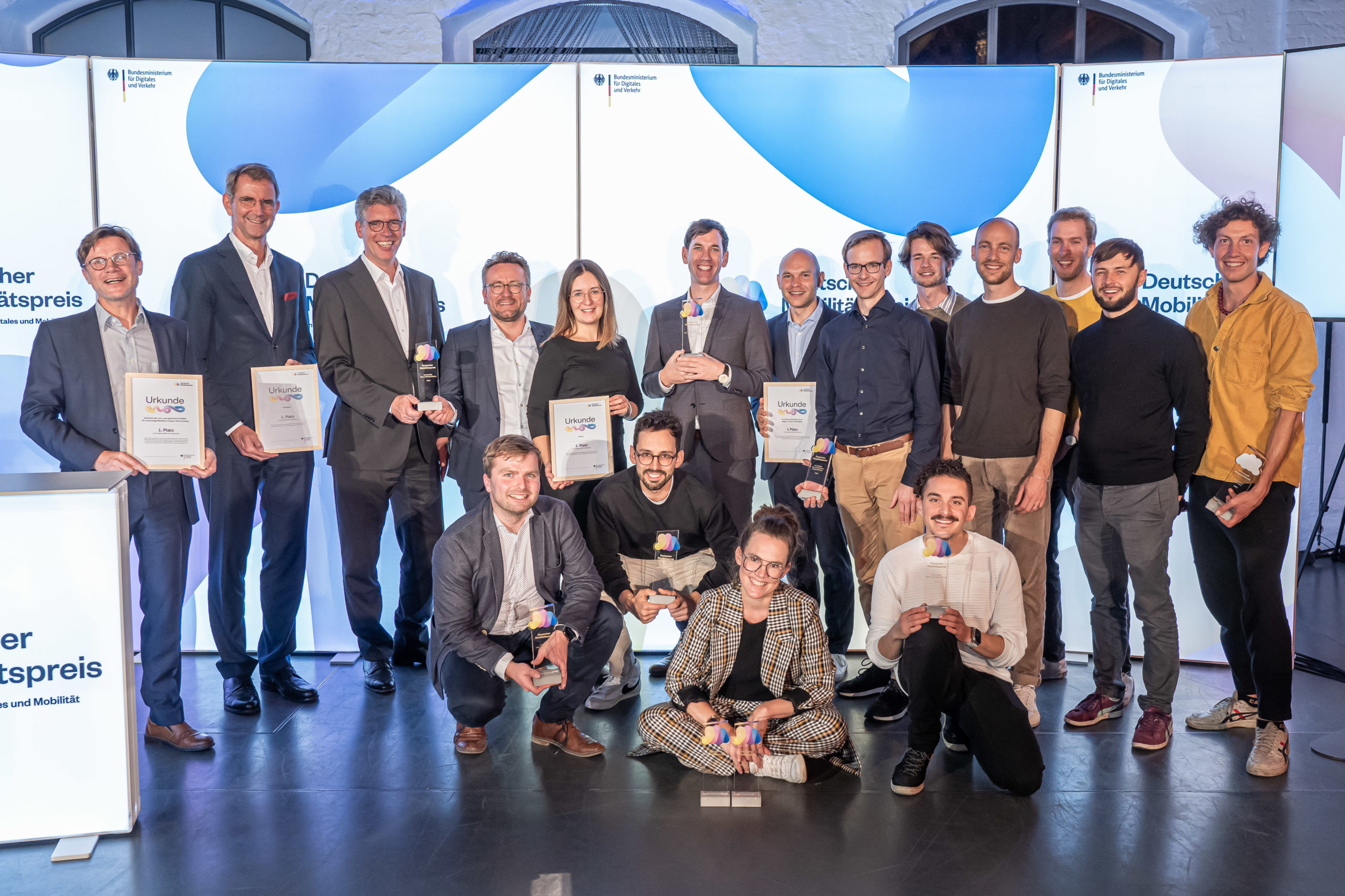 Die Preisträger des Deutschen Mobilitätspreises 2022